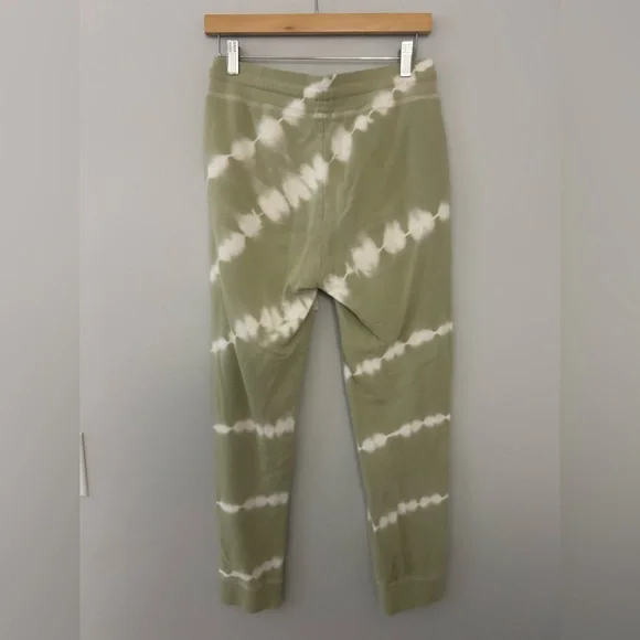 Rails Oakland Sage Green Ivory Tie Dye Jogger Sweatpants - Picture 3 of 5